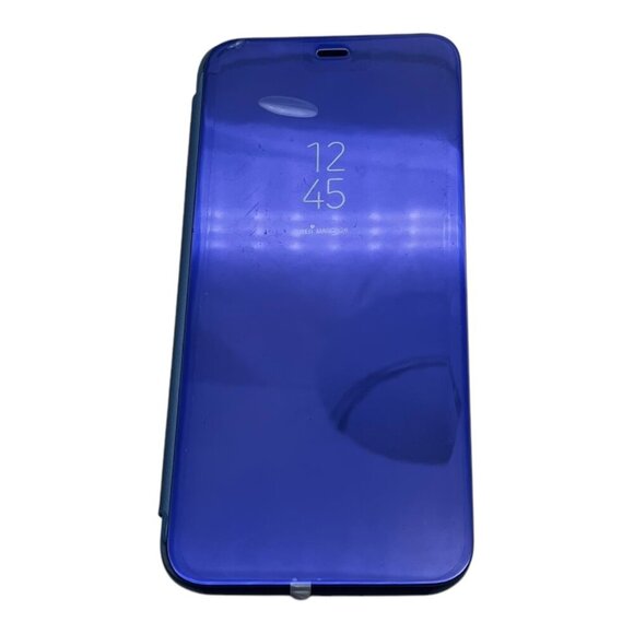 Redmi Note 7 / Xiaomi Note 7 Mirror Flip Phone Case Blue Scratch Resistant - Picture 4 of 8